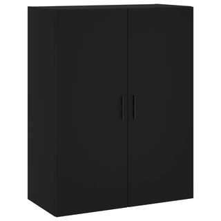 vidaXL Highboard Black 69.5x34x180 cm Engineered Wood - Giant Lobelia