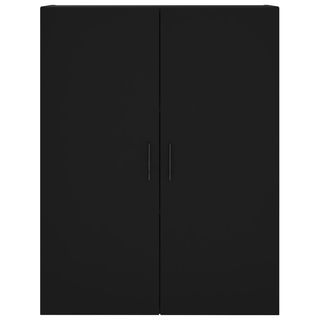 vidaXL Highboard Black 69.5x34x180 cm Engineered Wood - Giant Lobelia