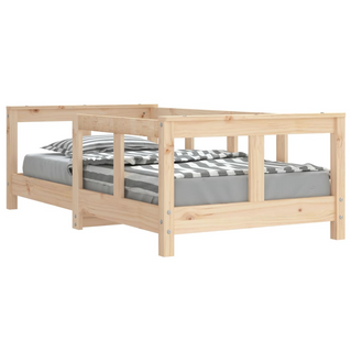 Kids Bed Frame 70x140 cm Solid Wood Pine - Giant Lobelia