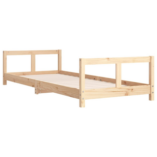 Kids Bed Frame 80x200 cm Solid Wood Pine - Giant Lobelia