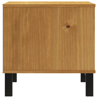 vidaXL Side Table FLAM 50x50x50 cm Solid Wood Pine - Giant Lobelia