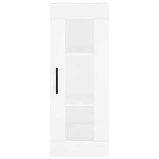 vidaXL Highboard White 34.5x34x180 cm Engineered Wood - Giant Lobelia