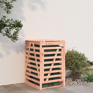 Wheelie Bin Storage 84x90x128.5 cm Solid Wood Douglas - Giant Lobelia