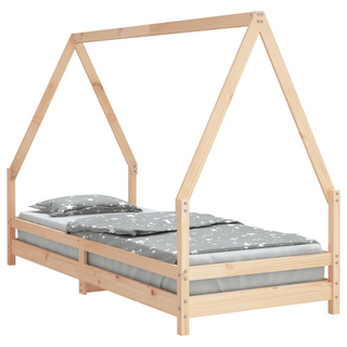 Kids Bed Frame 80x200 cm Solid Wood Pine - Giant Lobelia