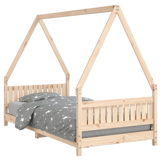 Kids Bed Frame 90x190 cm Solid Wood Pine - Giant Lobelia