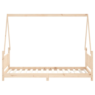 Kids Bed Frame 90x190 cm Solid Wood Pine - Giant Lobelia