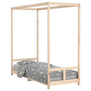 Kids Bed Frame 80x200 cm Solid Wood Pine - Giant Lobelia