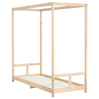 Kids Bed Frame 80x200 cm Solid Wood Pine - Giant Lobelia