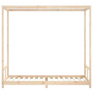 Kids Bed Frame 80x200 cm Solid Wood Pine - Giant Lobelia