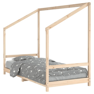 Kids Bed Frame 90x190 cm Solid Wood Pine - Giant Lobelia