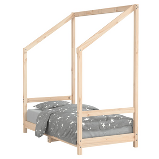 Kids Bed Frame 70x140 cm Solid Wood Pine - Giant Lobelia