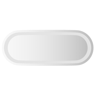 vidaXL LED Bathroom Mirror 50x20 cm Oval - Giant Lobelia