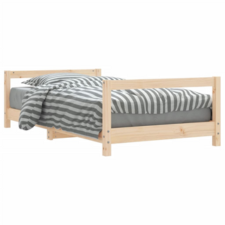 Kids Bed Frame 80x160 cm Solid Wood Pine - Giant Lobelia