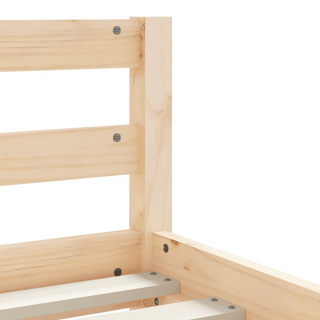 Kids Bed Frame with Drawers 90x200 cm Solid Wood Pine - Giant Lobelia