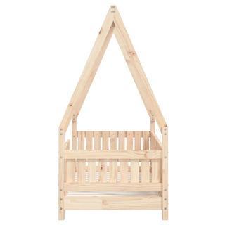 Kids Bed Frame 70x140 cm Solid Wood Pine - Giant Lobelia