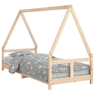 Kids Bed Frame 80x200 cm Solid Wood Pine - Giant Lobelia