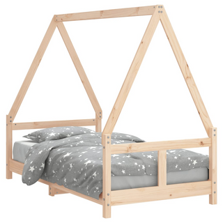 Kids Bed Frame 80x160 cm Solid Wood Pine - Giant Lobelia