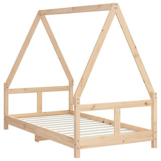 Kids Bed Frame 80x160 cm Solid Wood Pine - Giant Lobelia