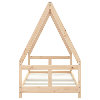 Kids Bed Frame 80x160 cm Solid Wood Pine - Giant Lobelia