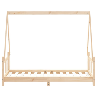 Kids Bed Frame 80x160 cm Solid Wood Pine - Giant Lobelia