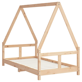 Kids Bed Frame 80x160 cm Solid Wood Pine - Giant Lobelia