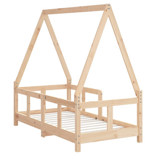 Kids Bed Frame 70x140 cm Solid Wood Pine - Giant Lobelia