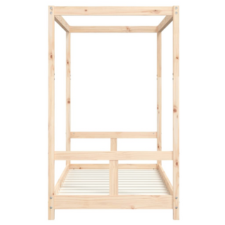 Kids Bed Frame 80x160 cm Solid Wood Pine - Giant Lobelia