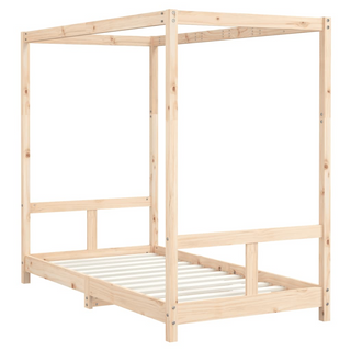 Kids Bed Frame 80x160 cm Solid Wood Pine - Giant Lobelia