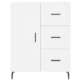 vidaXL Highboard White 69.5x34x180 cm Engineered Wood - Giant Lobelia