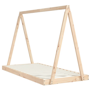 Kids Bed Frame 90x190 cm Solid Wood Pine - Giant Lobelia