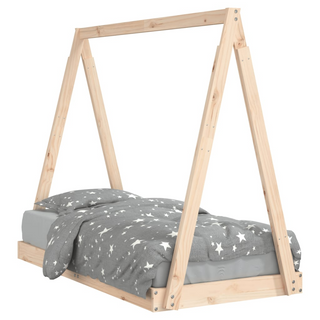 Kids Bed Frame 70x140 cm Solid Wood Pine - Giant Lobelia