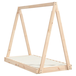 Kids Bed Frame 70x140 cm Solid Wood Pine - Giant Lobelia