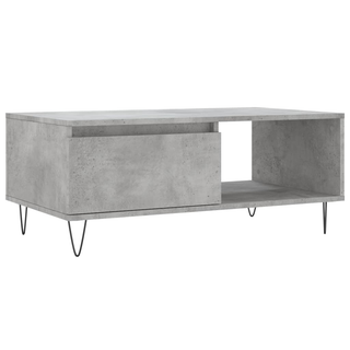 vidaXL Coffee Table Concrete Grey 90x50x36.5 cm Engineered Wood - Giant Lobelia