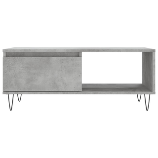 vidaXL Coffee Table Concrete Grey 90x50x36.5 cm Engineered Wood - Giant Lobelia