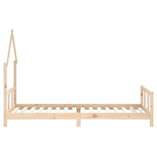 Kids Bed Frame 90x200 cm Solid Wood Pine - Giant Lobelia