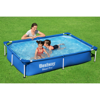 Bestway Steel Pro Swimming Pool 221x150x43 cm - Giant Lobelia