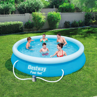 Bestway Swimming Pool Set Fast Set 366x76 cm 57274 - Giant Lobelia