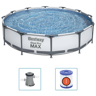 Bestway Steel Pro MAX Swimming Pool Set 366x76 cm - Giant Lobelia