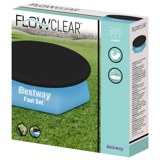 Bestway Flowclear Fast Set Pool Cover 240 cm - Giant Lobelia