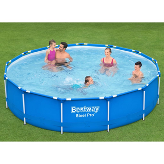 Bestway Steel Pro Frame Pool 396x84 cm - Giant Lobelia