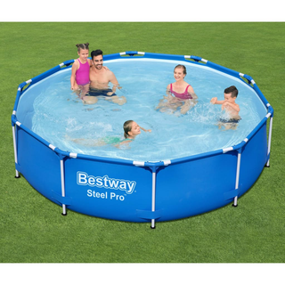 Bestway Steel Pro Swimming Pool 305x76 cm - Giant Lobelia