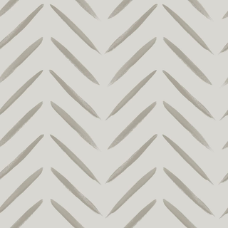 DUTCH WALLCOVERINGS Wallpaper Chevron Taupe - Giant Lobelia