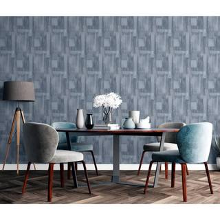 DUTCH WALLCOVERINGS Wallpaper Wood Grey - Giant Lobelia