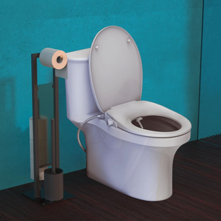 EISL Toilet Seat Soft Close with Sprayer Attachment White - Giant Lobelia