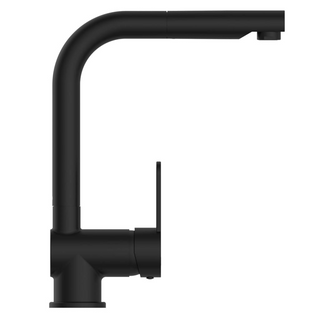 SCHÜTTE Kitchen Mixer Tap with Pull-out Spout LONDON Matte Black - Giant Lobelia