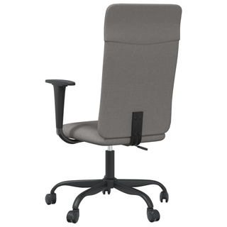 vidaXL Office Chair Dark Grey Fabric - Giant Lobelia