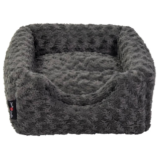 Jack and Vanilla Pet Cave Softy S 40x40x39 cm Rosette Grey - Giant Lobelia