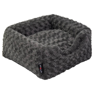 Jack and Vanilla Pet Cave Softy S 40x40x39 cm Rosette Grey - Giant Lobelia