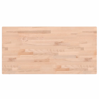 Bathroom Countertop 80x40x1.5 cm Solid Wood Beech - Giant Lobelia