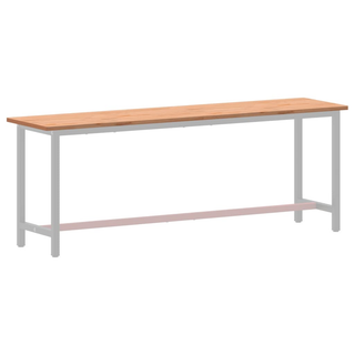 Workbench Top 220x55x2.5 cm Solid Wood Beech - Giant Lobelia